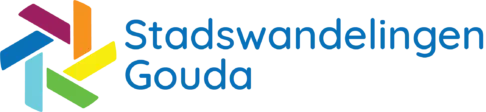 Het logo van Stadswandelingen Gouda op Webburo Spring BV