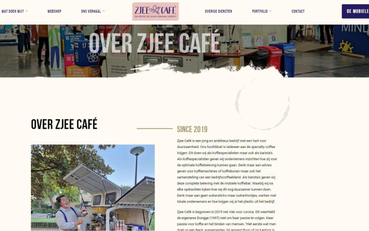 Zjeecafe mobiele koffiebar koffie portfolio horizontaal 2 webburo spring